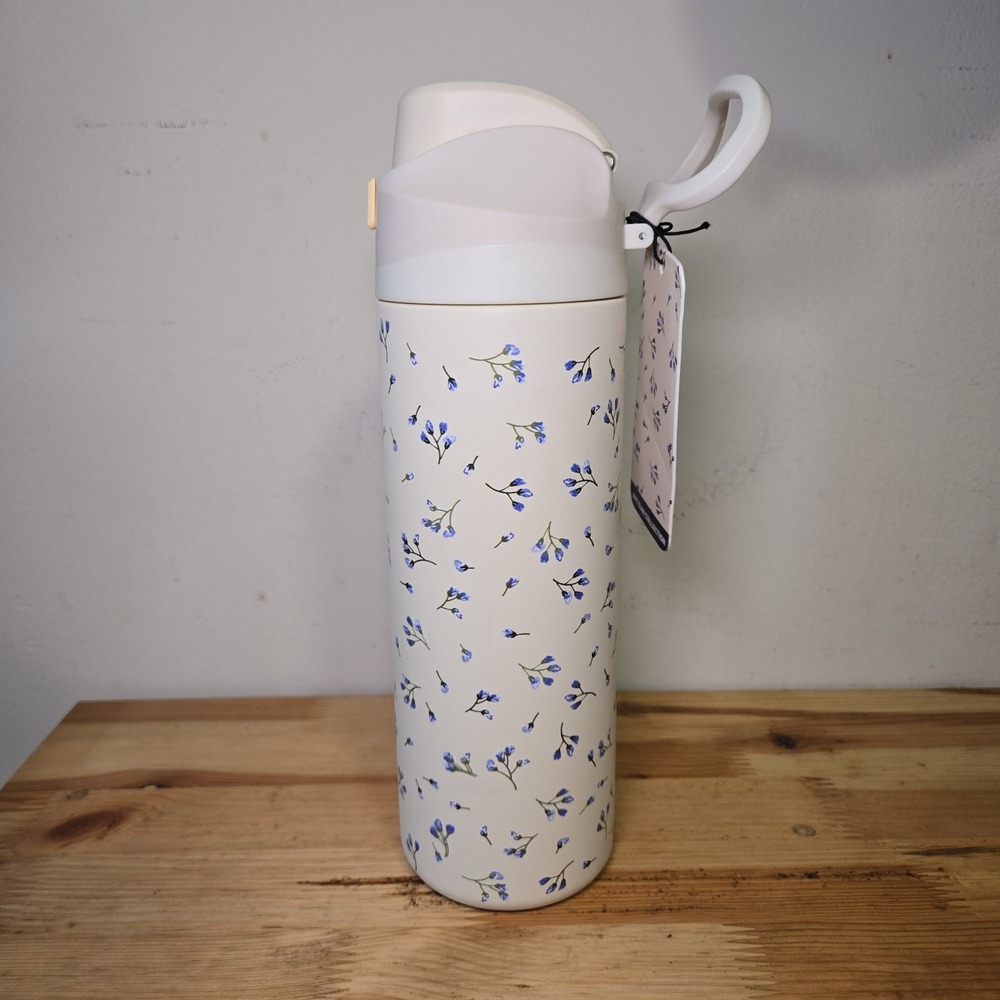 Hydrapeak Oasis 26oz Water Bottle Artisan Collection Pink Floral Bloom Stainless